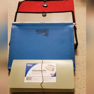 Lot of 4 Storage Organizers For Business & Home & Office & School